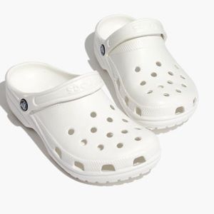 White Crocs